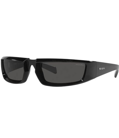 Prada Unisex PR 25YS 63mm Rectangle Sunglasses 